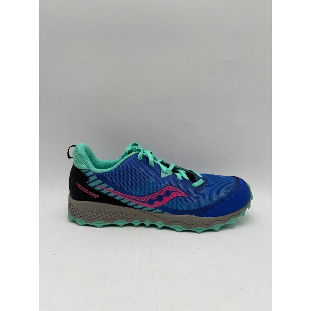 Saucony PEREGRINE 11 SK165557 Girls' NEW Athletic Shoe Blue US Size 6